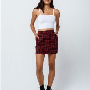 Dickies Plaid Skirt